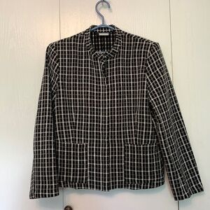 Zip up blazer rainbow bridge 🇨🇦 medium checker